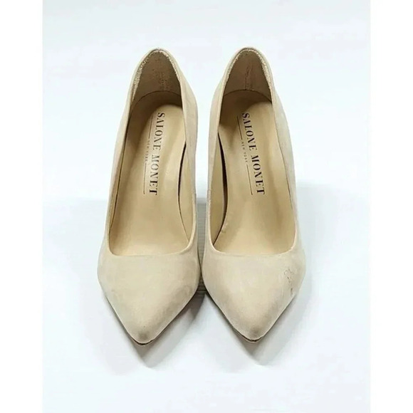 Salone Monet Anita Pump Women's McCullough Suede Dressy Pumps Size 6 (MSRP $395) - Picture 4 of 11